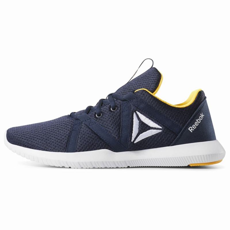 Adidasi Training Reebok Reago Essential Barbati Bleumarin/Albi/Aurii Romania YA5871GQ